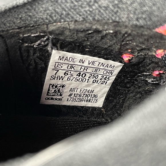 Adidas 4D Fusio Primeknit Black Solar Orange Pink Running Shoes FZ2414 Men’s 7 - Picture 8 of 10